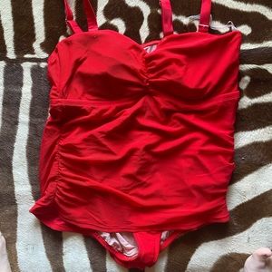Sexy Red Torrid Swimsuit Size 2